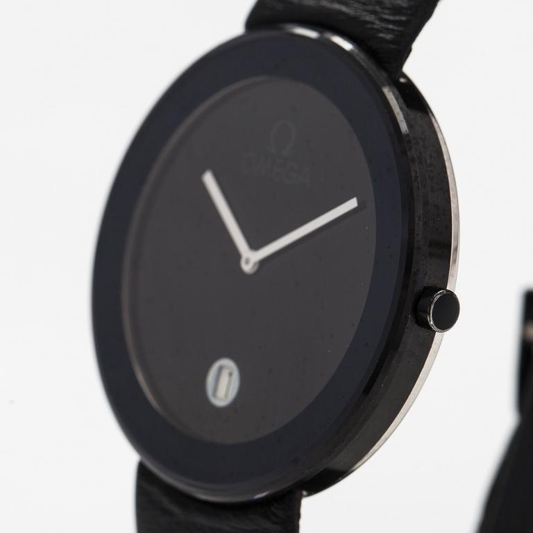 Omega, Art collection, Max Bill, wristwatch, 40 mm.