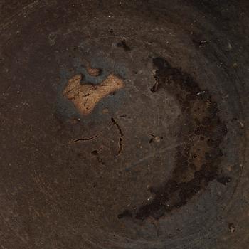 Francesca Mascitti-Lindh, A stoneware flower dish, signed FML Arabia.