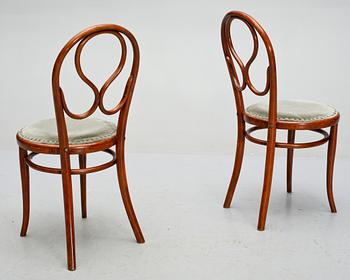 STOLAR, ett par, Thonet, troligen omkring sekelskiftet 1900.