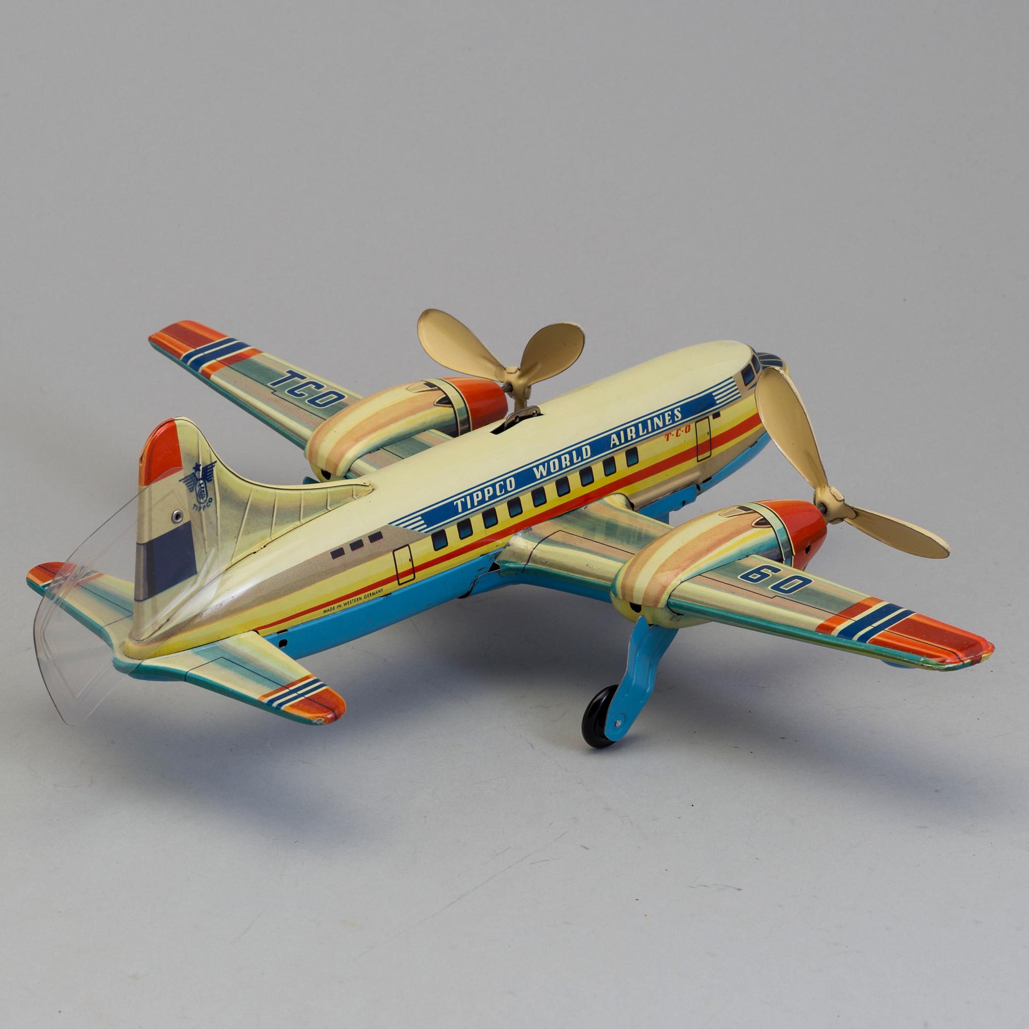 a Tipp & Co airplane, Germany, 1950's.