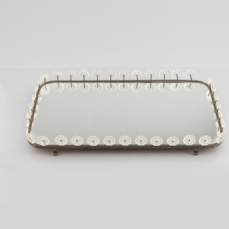 Firma Svenskt Tenn, a surtout de table, Stockholm, 1940s-50s.