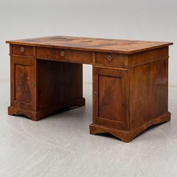 A first half of the 19th Century mahogany writing desk.