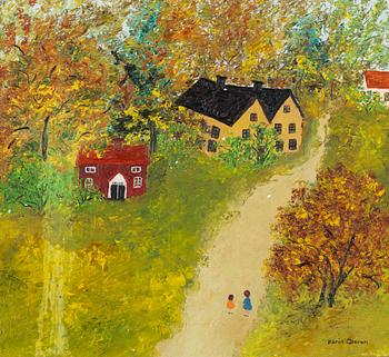 Karin Olsson, 'Gammelgårdsbacken'.