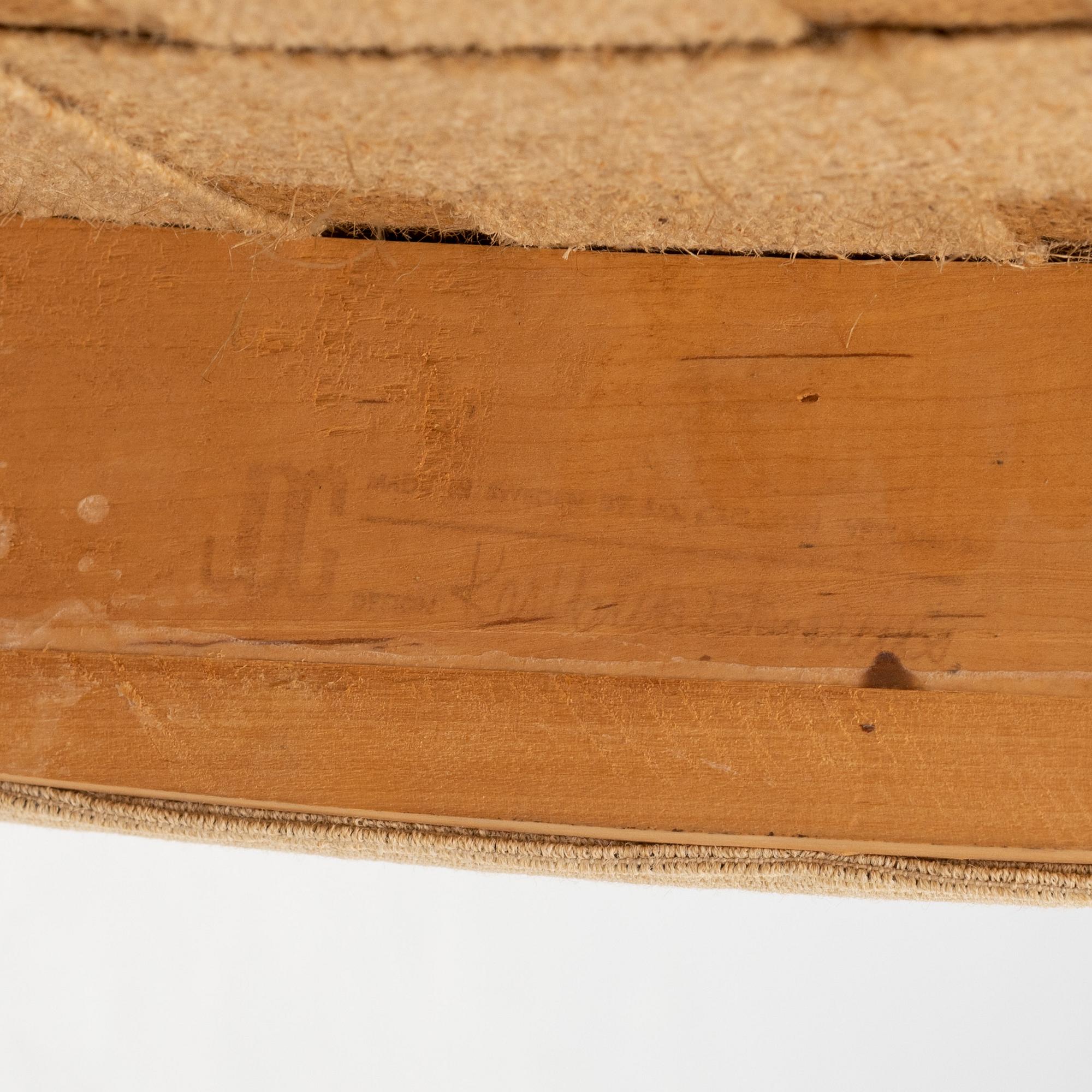 Karl Erik Ekselius, karmstolar, ett par, 1900-talets andra hälft.