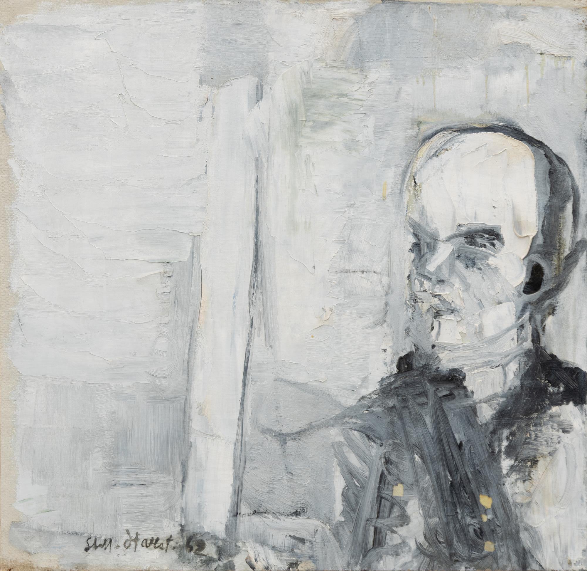 Staffan Hallström, Self-portrait.