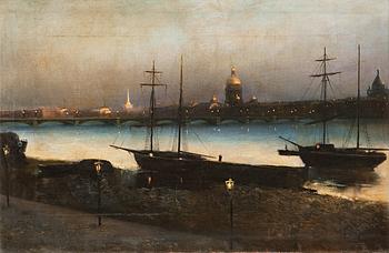 Nikolai Nikanorovich Dubovskoi, KVÄLL ÖVER ST.PETERSBURG.