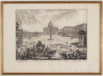 Giovanni Battista Piranesi, From: "Vedute di Roma".