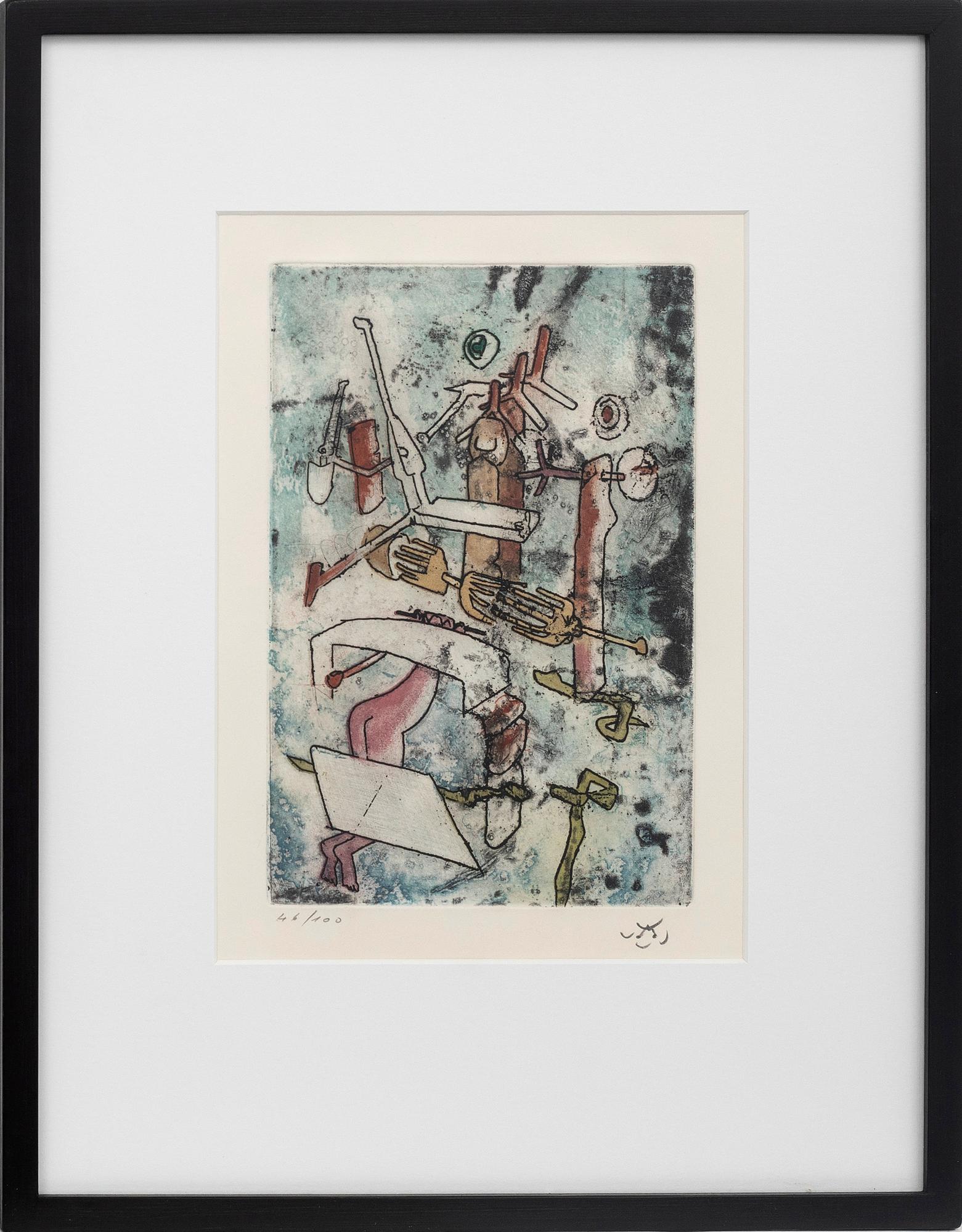Roberto Matta, Komposition.