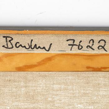 Frank Badur, oil on canvas, signed verso.