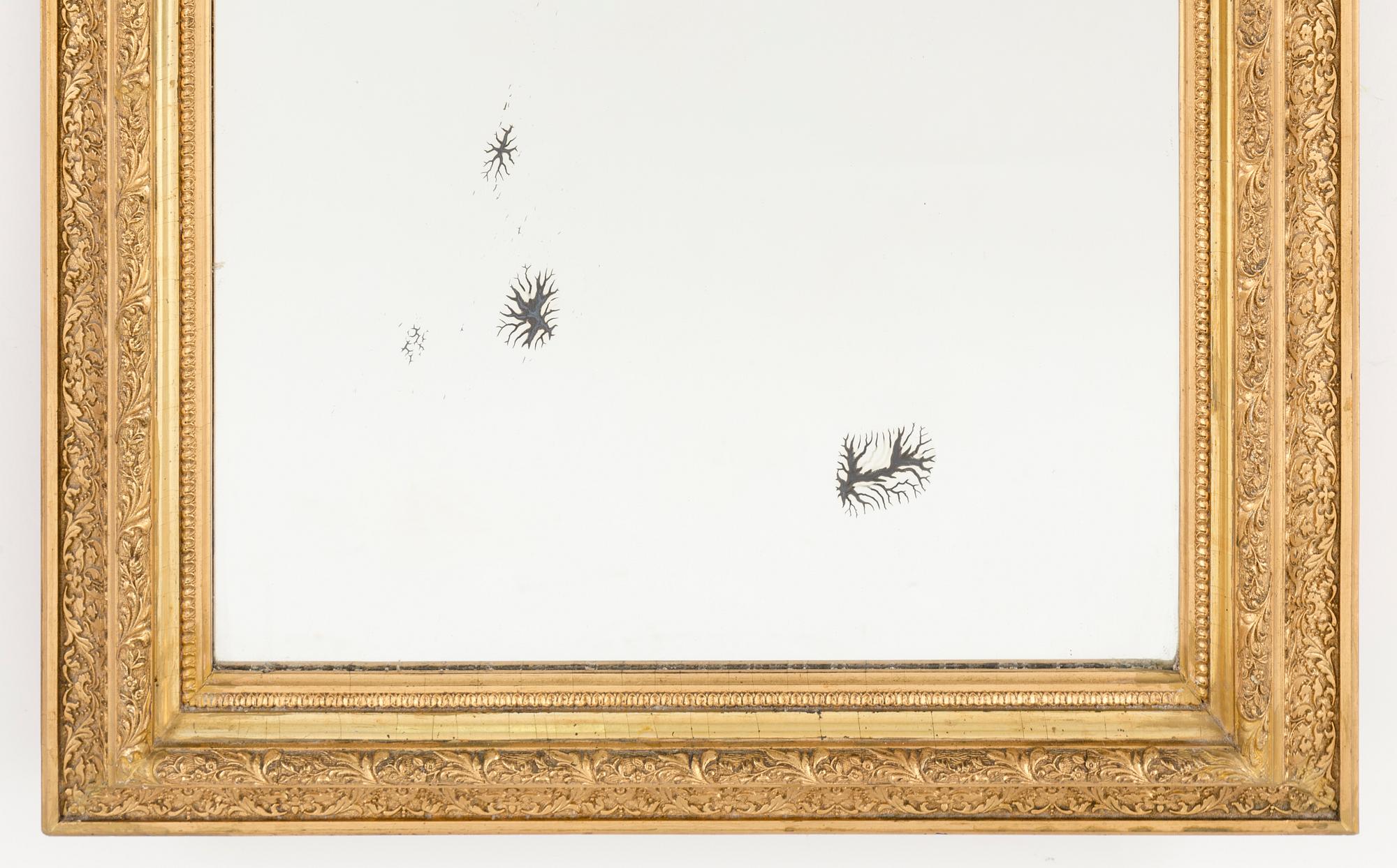 A late 19th century mirror.