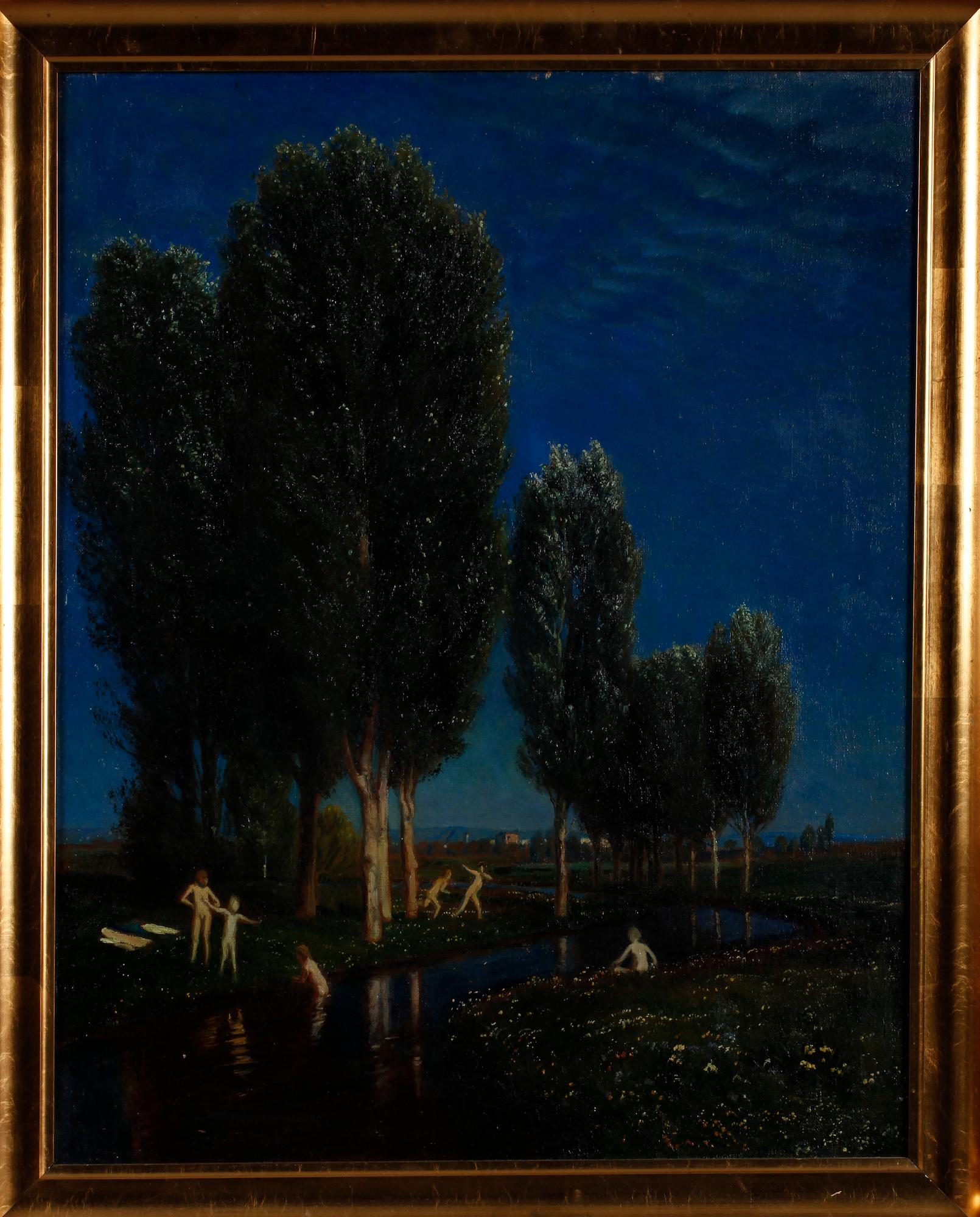 OKÄND KONSTNÄR, olja på duk, Tyskland,
1900-talets första hälft.