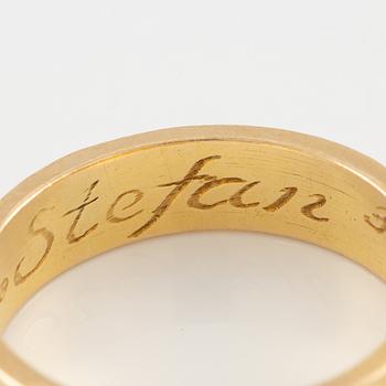 Björn Weckström, ring, 18K gold.