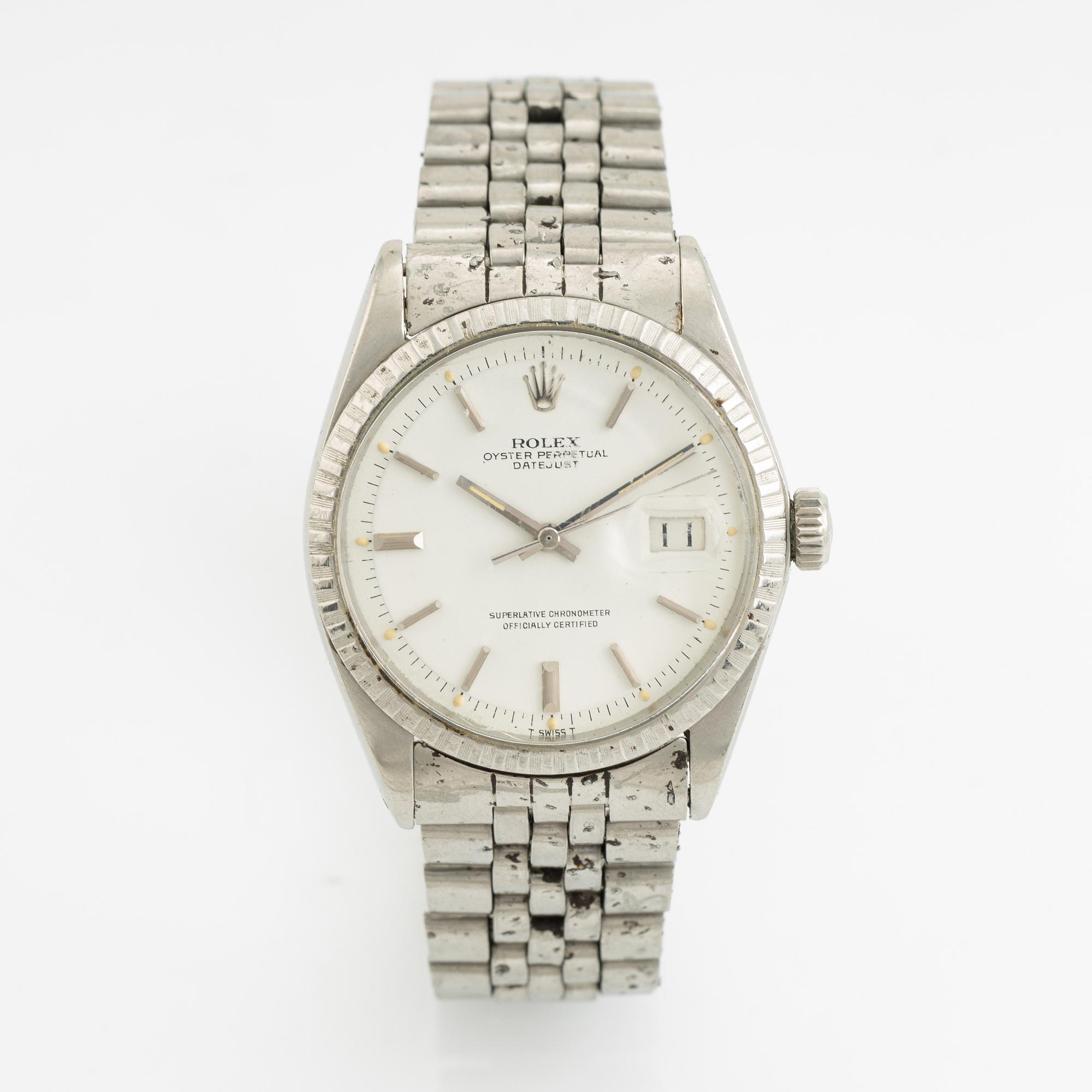 Rolex, Oyster Perpetual, Datejust, armbandsur, 36 mm.