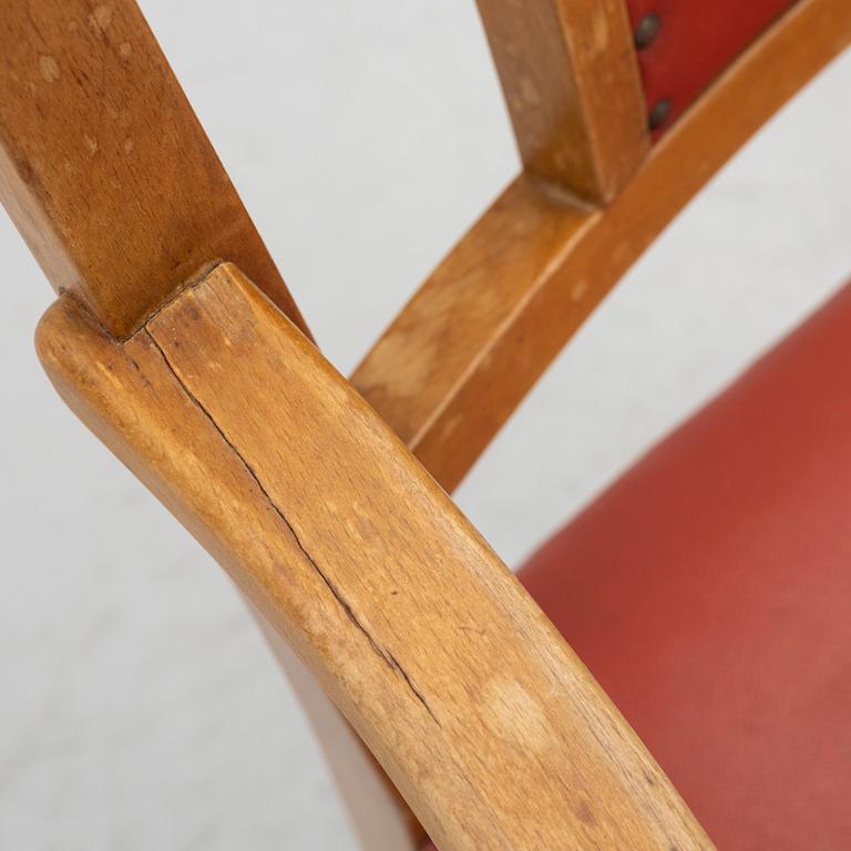 Josef Frank, a model B2163 armchair, Svenskt Tenn.