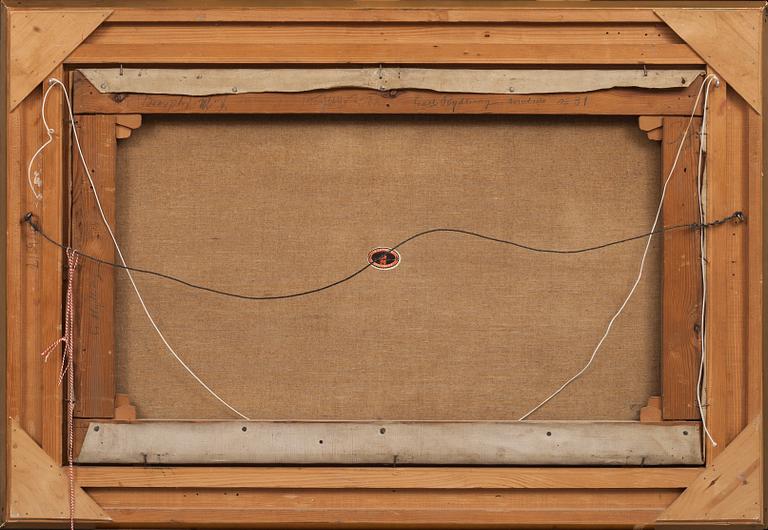 GUSTAF RYDBERG, olja på duk. Signerad och daterad 1904.