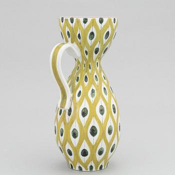 Stig Lindberg, an earthenware vase, Gustavsbergs studio.