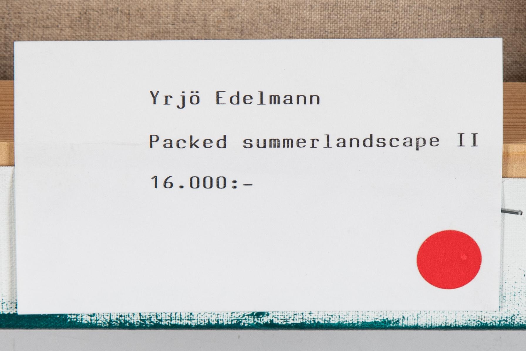 Yrjö Edelmann, olja på duk, signerad och daterad 1993.