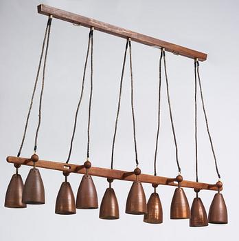 Hans-Agne Jakobsson, attributed, a ceiling lamp, Hans Agne Jakobsson AB, Markaryd, Sweden 1950s.