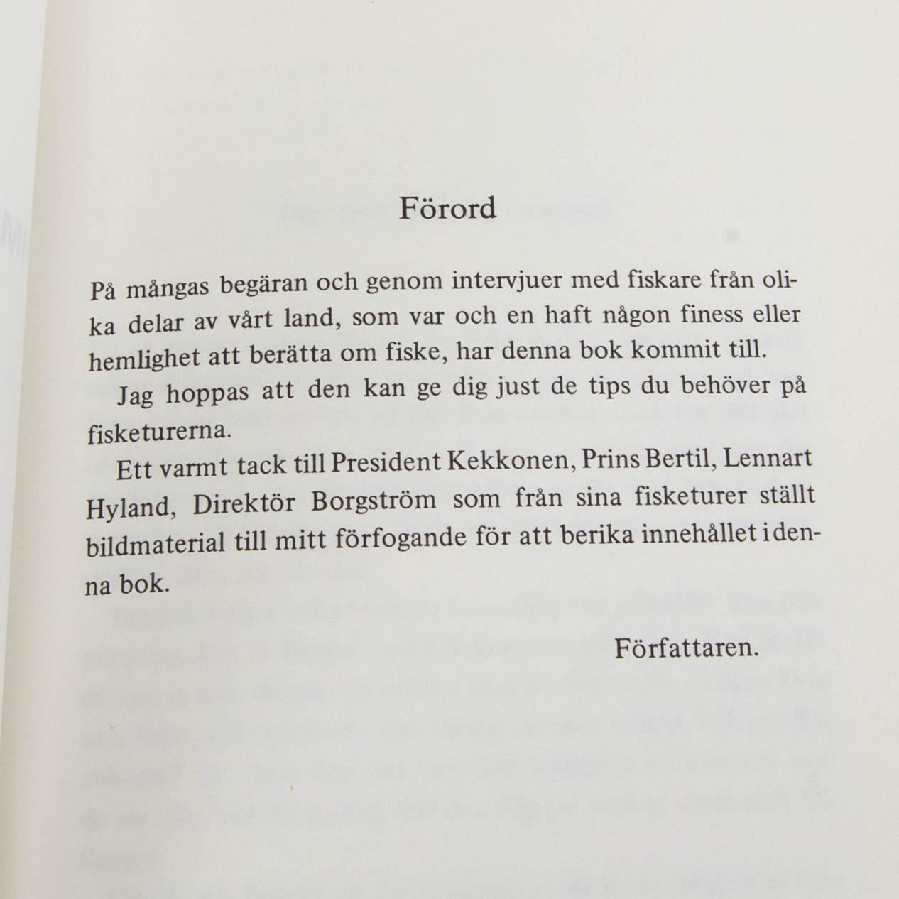 Böcker 3 vol "Fiskar och fiske i Norden" samt "Oss sportfiskare emellan".