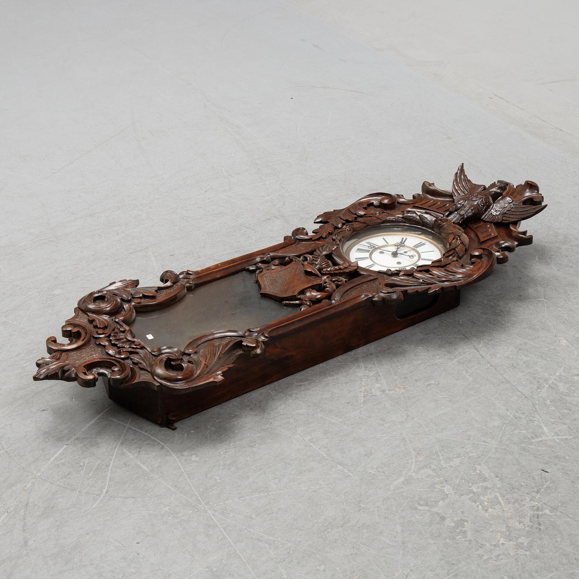 A wallregulator clock from Gustav Becker, late 19th Century.