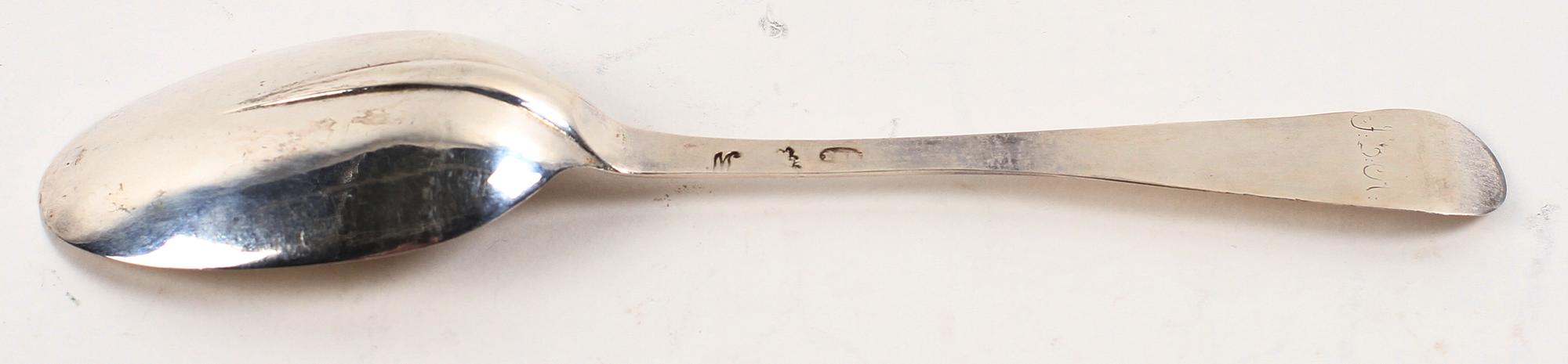 MATSKED, silver, möjligen Friedrich Heinrich Klinck Stockholm (1723-1754).