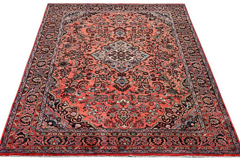 A carpet, Mehraban, c. 283 x 200 cm.