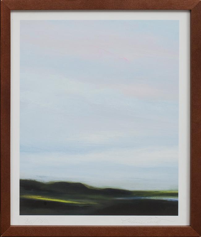 CECILIA HAUPT, gicleetryck, signerad och numrerad 35/150.