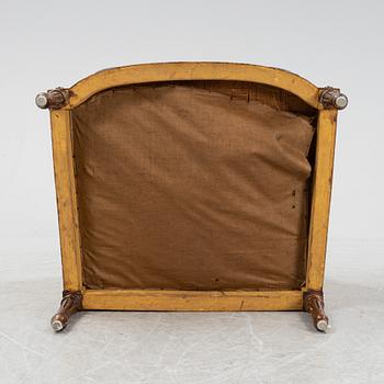 A French easy chair from around the year 1900.