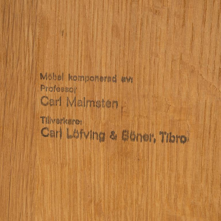 Carl Malmsten, an 'Ovalen' coffee table, Carl Löfving & Söner.