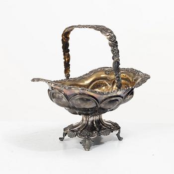 Roland Mellin, sweet dish, silver, Helsinki, Finland, 1842.