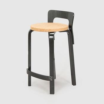 Alvar Aalto, barstol, modell K65, Artek, 1900-talets slut.
