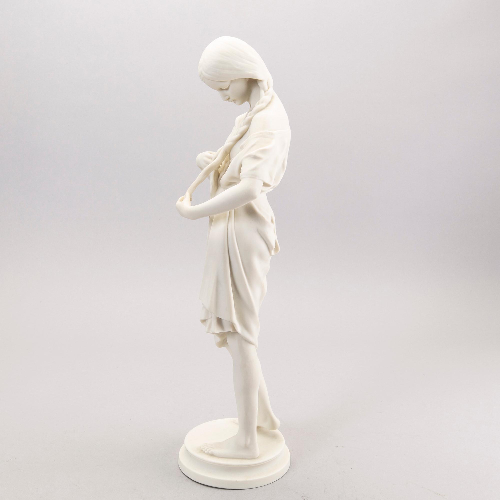 Figurin Gustavsberg parian 1901-26.