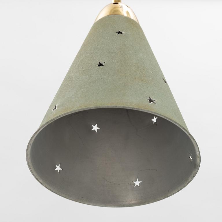 An Italian ceiling light, mid 20th Century.