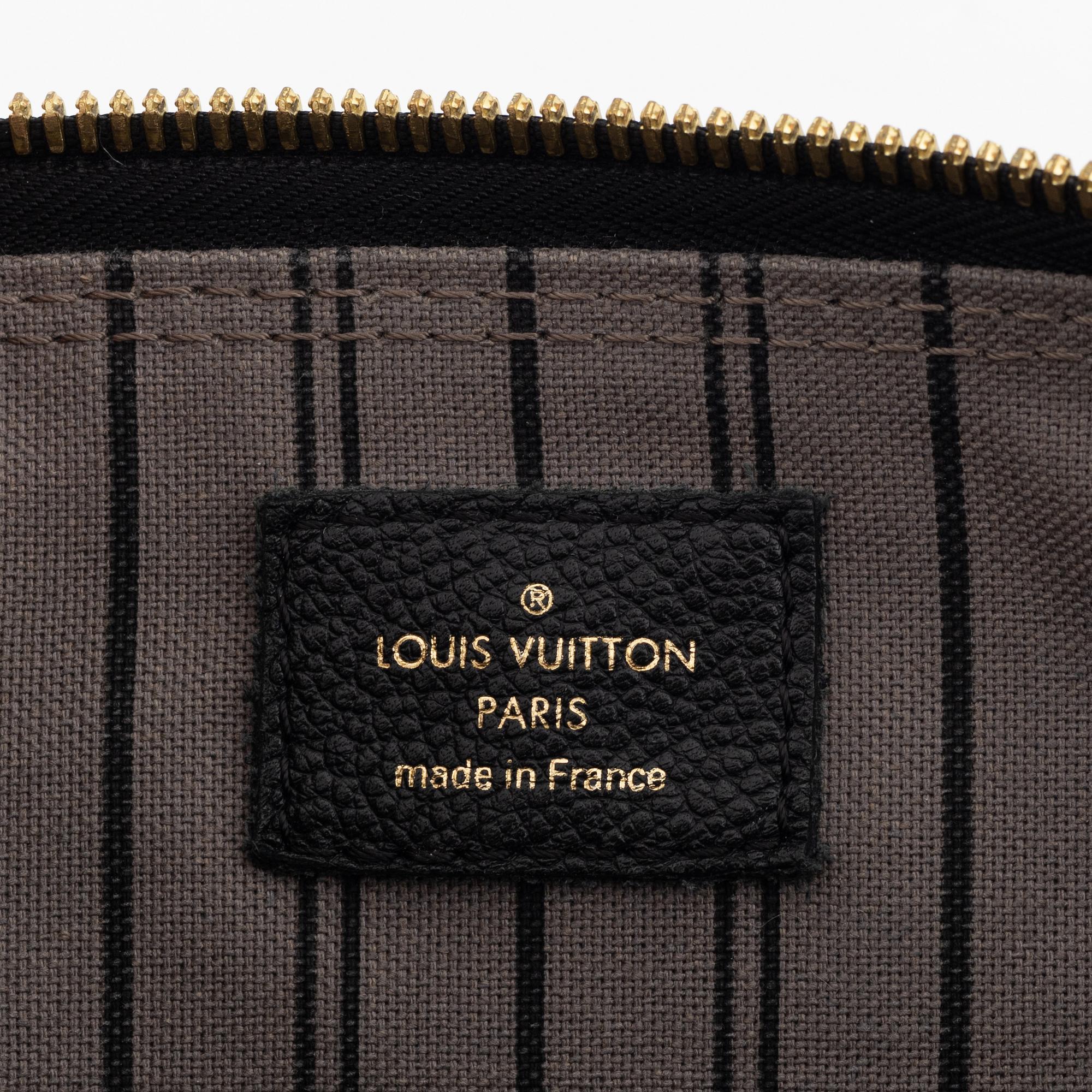 Louis Vuitton, a black Monogram Empreinte leather 'Speedy 25' handbag, 2016.
