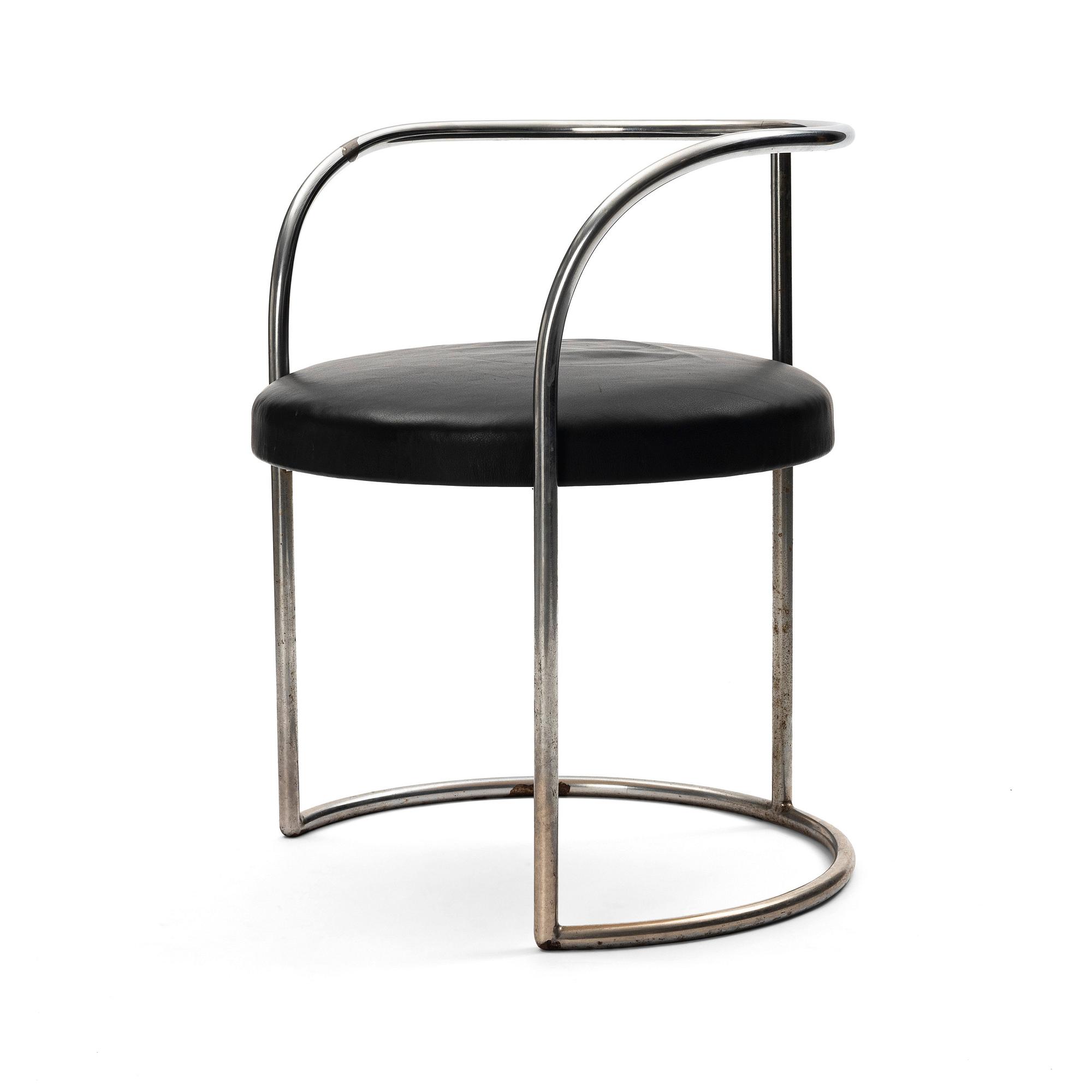 Eskil Sundahl & Erik Lund, a tubular steel chair, KF (Kooperativa Förbundet - The Swedish Cooperative Federation), 1930s.