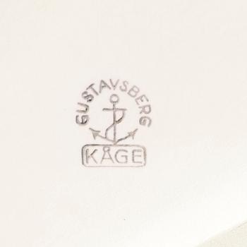 Wilhelm Kåge, an important "Surrea" stoneware vase, Gustavsberg, ca 1940.