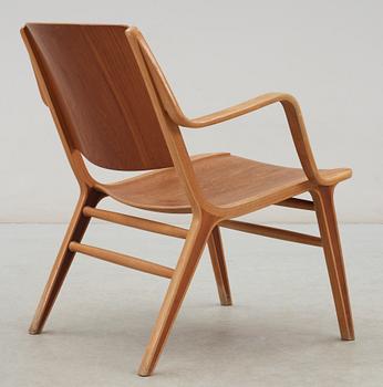 PETER HVIDT & ORLA MØLGAARD NIELSEN, karmstol, "Ax-stolen", Fritz Hansen, Danmark 1950-60-tal.