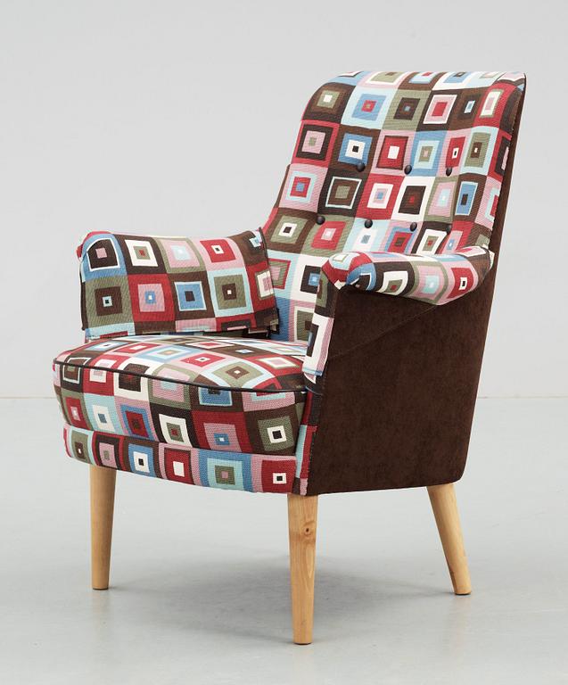 FÅTÖLJ, "Husmor" Carl Malmsten.