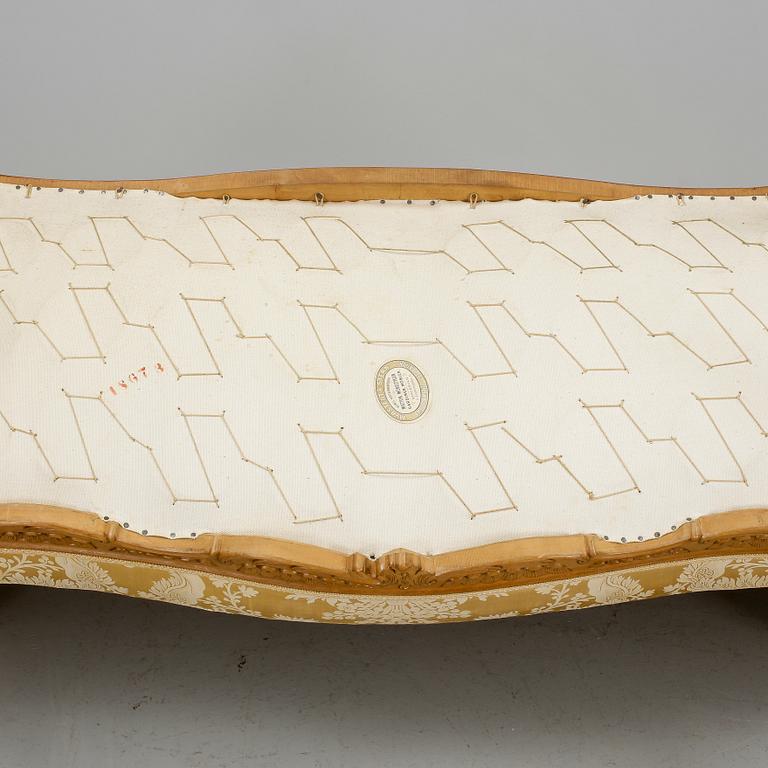 SOFFA, nyrokoko, Myrstedt & Sterns, Stockholm, omkring 1900.