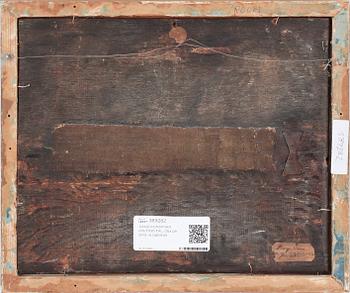 OKÄND KONSTNÄR 1600/1700-TAL, Olja på pannå, ej signerad.