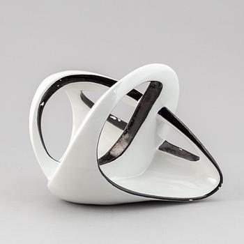 CARL-HARRY STÅLHANE, a stoneware sculpture, Rörstrand 1950's, not signed.
