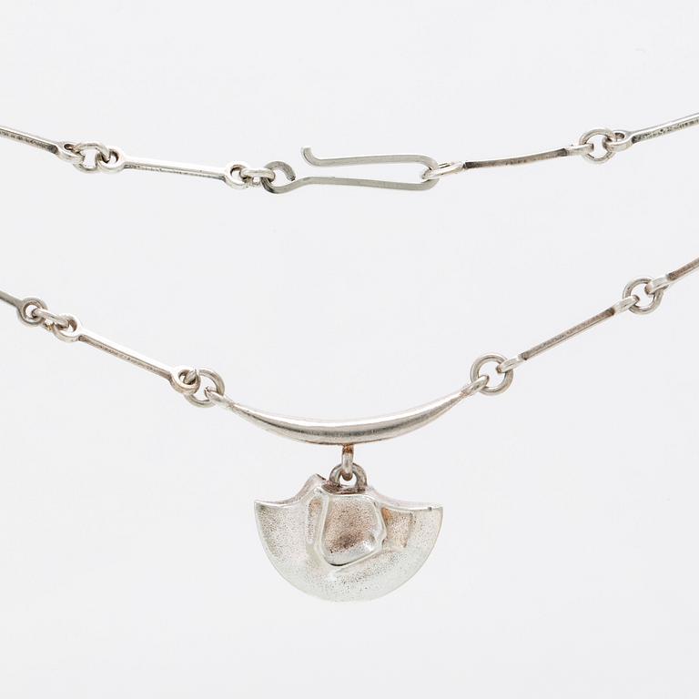 Lapponia collier och ring sterling silver, Finland.