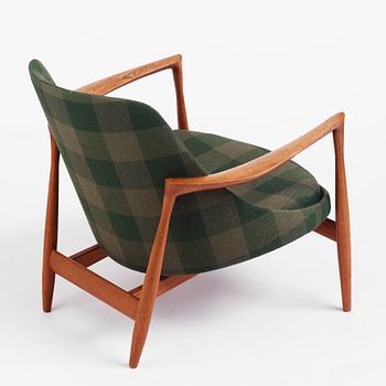 Ib Kofod-Larsen, an "Elisabeth" teak armchair, model "U 65", master carpenter Christensen & Larsen, Denmark 1950s-60s.