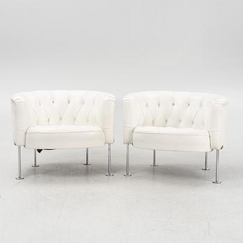 Trix & Robert Haussmann, a pair of armchairs, RH 310, De Sede, 1960s.