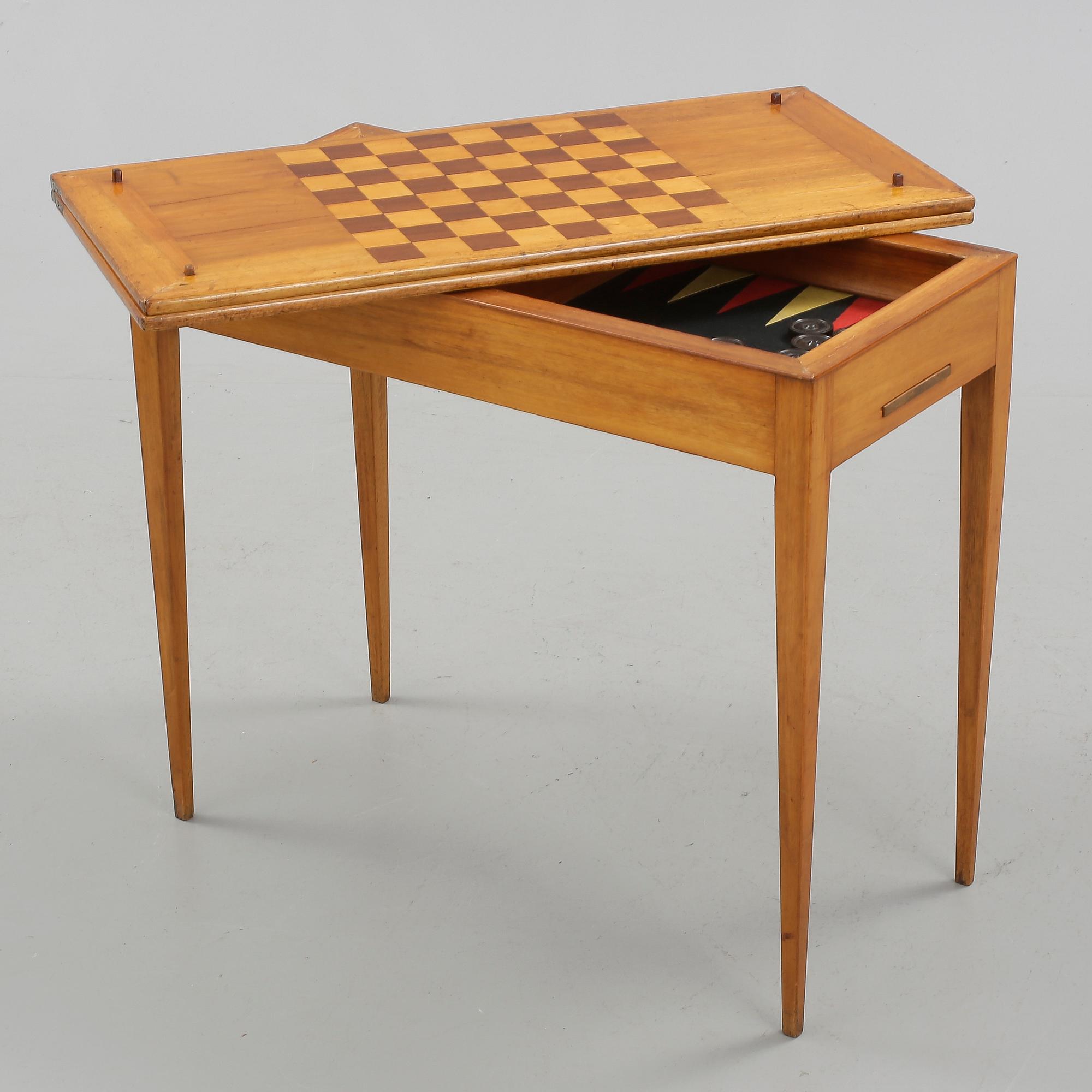 SPELBORD, empire, 1800-talets mitt.