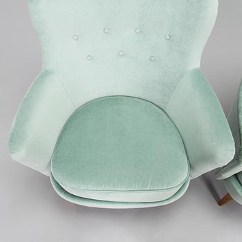 Fåtöljer, ett par, 1900-talets mitt.