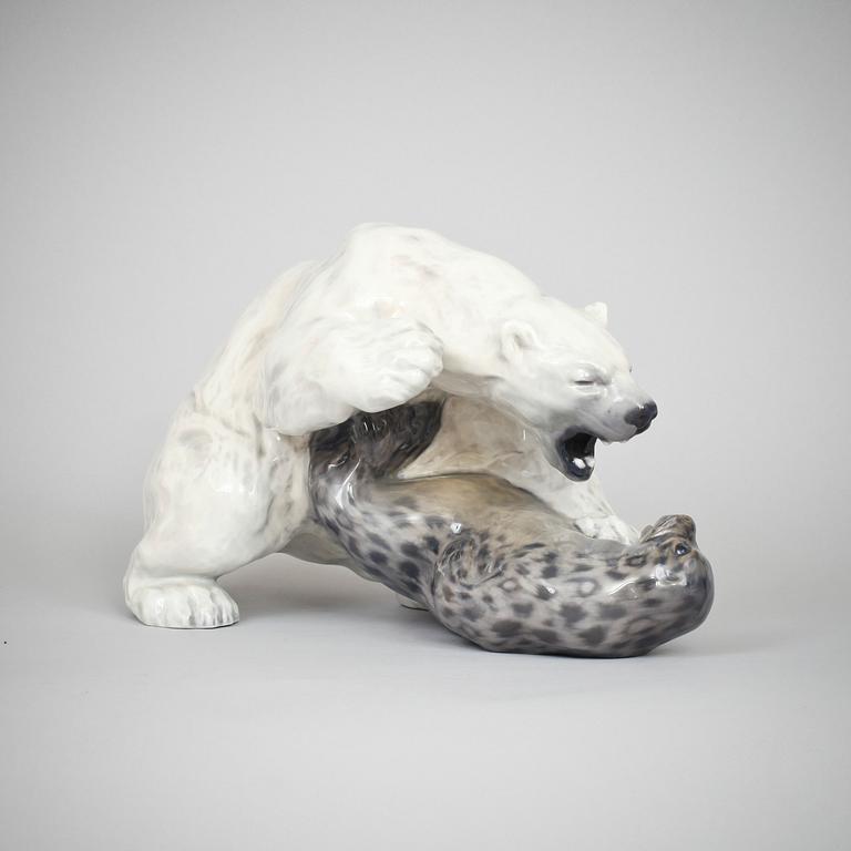 FIGURIN, porslin, Royal Copenhagen, 1900-tal.