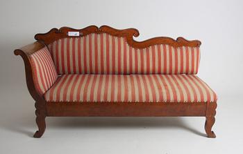 CANAPÈ, senempire/nyrokoko, 1800-talets mitt.