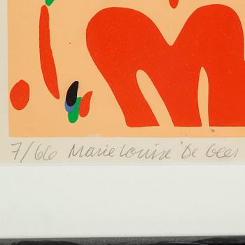 MARIE-LOUISE EKMAN,  Serigraph signed and numbered 7/66.