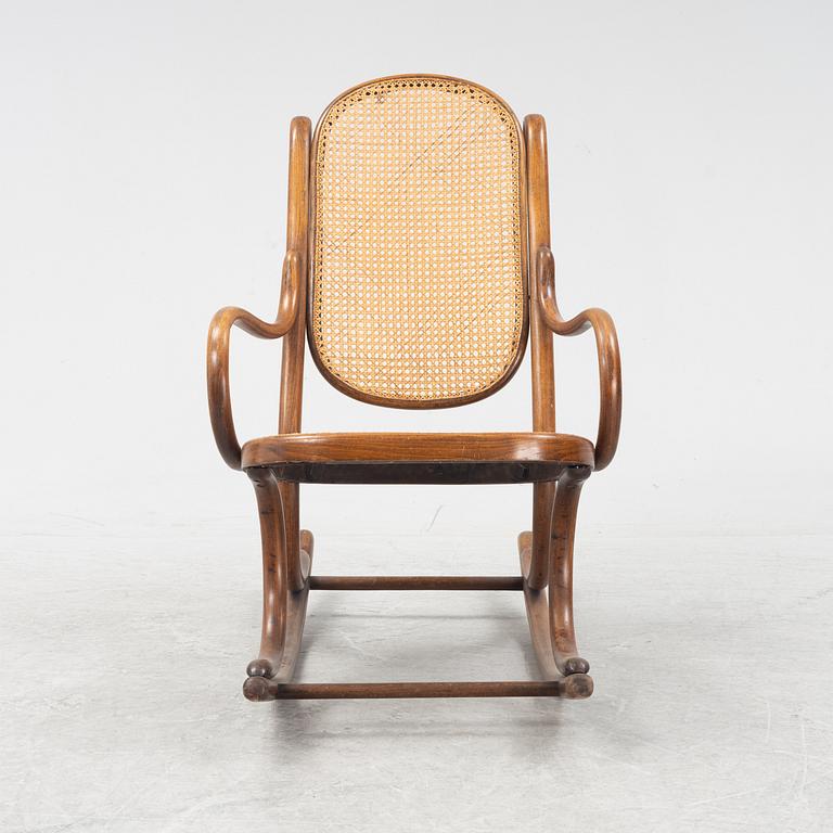 Gungstol, Thonet, sent 1800-tal.